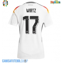 Camisa de time de futebol Alemanha Florian Wirtz #17 Replicas 1º Equipamento Europeu 2024 Manga Curta
